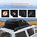 Car Roof Bag Cargo Carrier, 17 Cubic Feet Waterproof Rooftop Cargo Carrier Bag Vehicle Soft-Shell Carriers with Storage Carrying Bag + 6 Reinforced Straps Suitable for All Cars with/Without Rack