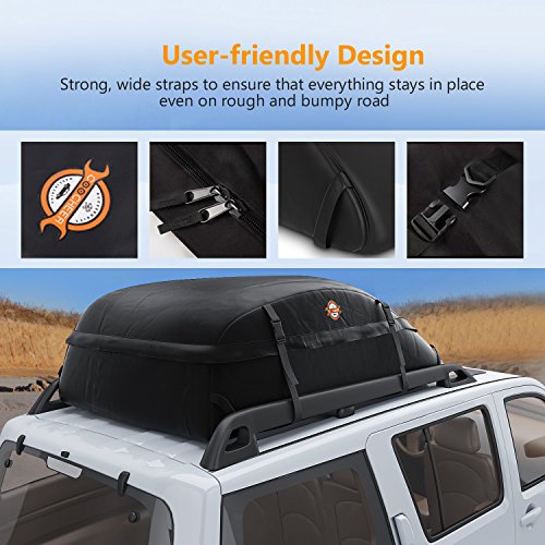Roof Bag Car Top Carrier Without Roof Rack Buy Rooftop Cargo