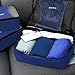 Gonex Packing Cubes for suitcase, 9 Set Lightweight Travel Luggage Packing Organizers with Laundry Bags Travel Essentials Travel Bags for Carry on Suitcases