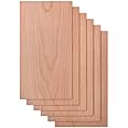 Proflex Cherry Plywood 6pcs, 1/8" x 12” x 24” Real Wood Plywood Sheets Premium “A” Grade with Smooth Sanded Finish, Perfect for Laser Cutting & Engraving, Crafts, and DIY Projects.