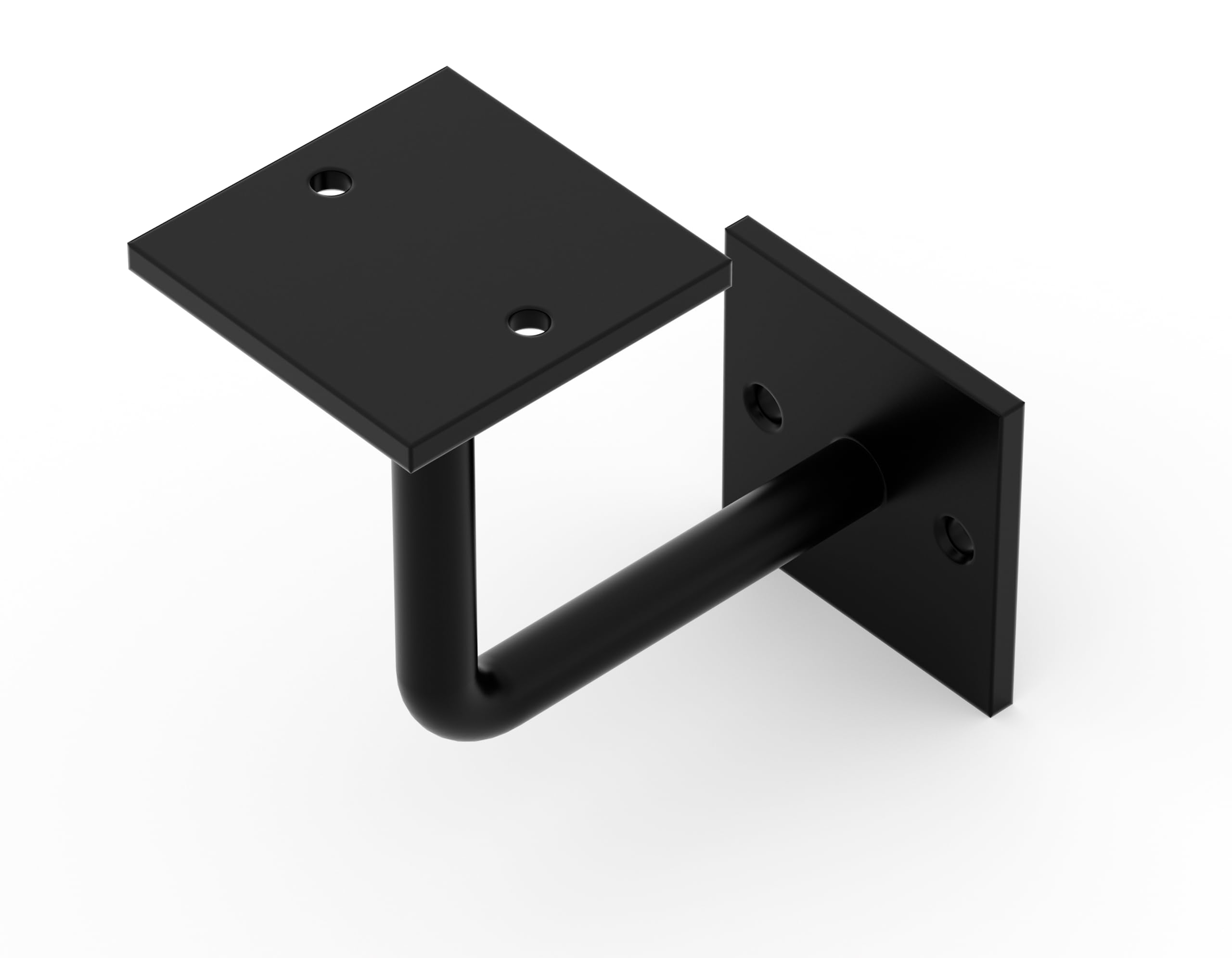 Alberts 806149 Oli Shelf Brackets, Black, 62 x 209 x 30 mm