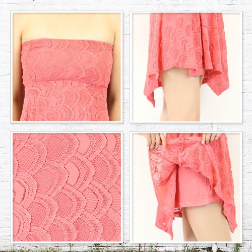 超ポイントアップ祭NIGHT CAP / ナイトキャップ チューブ ワンピース MINI VICTORIAN TUBE DRESS (並行輸入品)