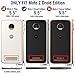 Poetic Revolution Heavy Duty Protection Hybrid Case with Screen Protector for Moto Z/Moto Z Droid - Black
