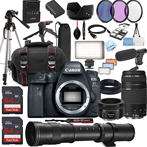 Canon 90d Canon EOS Rebel T7 DSLR Camera Kit W/18-55mm 420-800mm