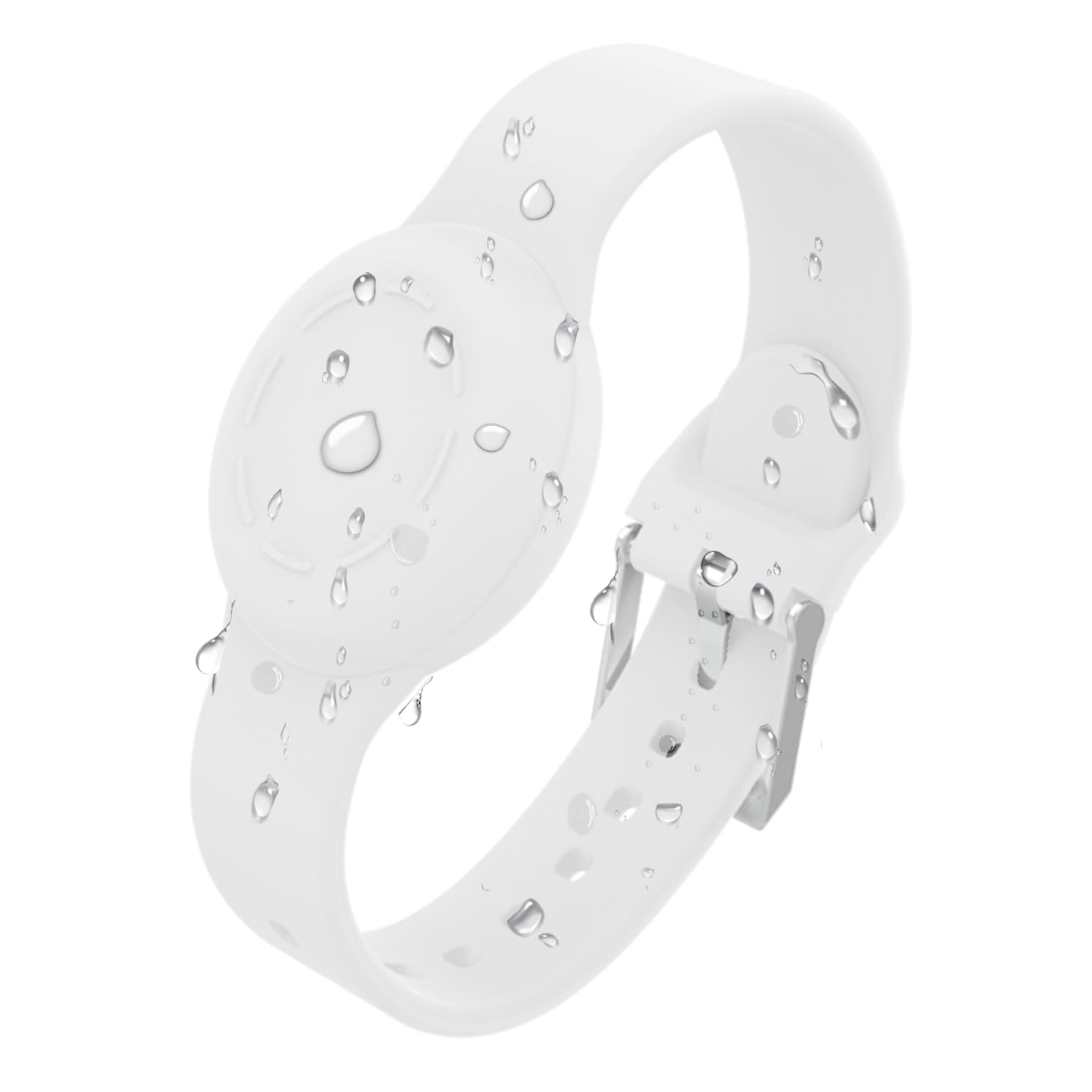 Airtag Wristband for Kids - Adjustable Waterproof Silicone Bracelet Watch Strap, Compatible With Apple AirTag for Toddlers — image 1