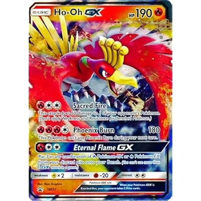 Ho-Oh GX - SM57 - SM Black Star Promos