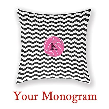 Amazon Com Antoniaday Custom Monogram Pillow Monogram Customize