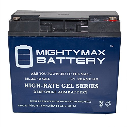 12V 22AH GEL Replacement Battery Para Systems MINUTEMAN 1600 - Mighty Max Battery brand product