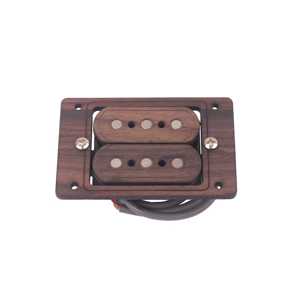 Alnicov Humbucker Pickup，Guitar Double Coil Pickups，Rosewood Cigar Box ，3 String