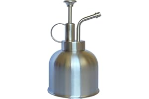 Lianshi Plant Mister Spray Bottle Stainless Steel Plant Sprayer, Small Watering can Plant Spray Bottle Modern Gardening Tools