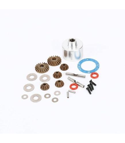 Amazon.com: TEAM LOSI RACING Front/Rear Diff Complete Metal 22X-4