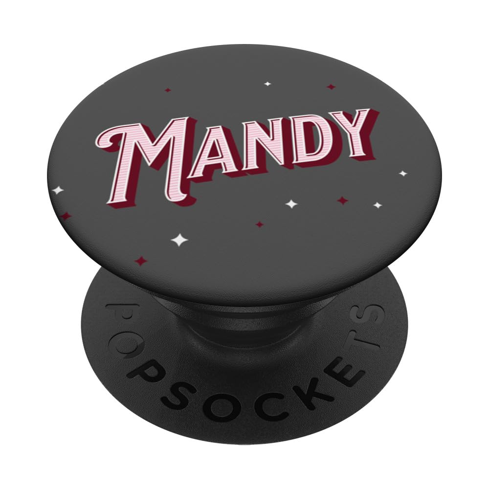 Mandy Name Personalised PopSockets Swappable PopGrip