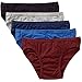 Life by Jockey Mens 100% Cotton Bikini Underwear (5 Pack), Assorted Colors (Large (36 - 38 Waist))
