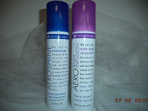 Tri Design Aero Body Infusion Spray-In Volumizer and Aero Shine Spray-In Shine Enhancer Duo Set