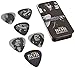 Dunlop BOBPT03M Bob Marley Silver Portrait Series Pick Tin, Assorted, Medium, 6 Picks/Tin
