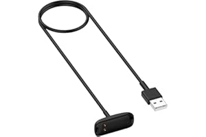 EXMRAT Charger Compatible for Fitbit Inspire 3, USB Charging Cable Dock for Inspire 3 Fitness Tracker 3.3ft