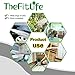 TheFitLife Flexible & Expandable Garden Hose - 25/50/75/100 Ft With Strongest Triple Core Latex & Solid Brass Fittings Free Spray Nozzle 3/4 USA Standard Kink Free Easy Storage Water Hose (75Foot)