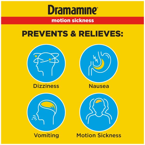 DRAMAMINE MOTION SICKNESS RELIEF, ORIGINAL FORMULA, 36 COUNT