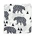 HGHG Cute Organic Cotton Muslin Swaddle Blankets Premium Receiving Blanket for Boys & Girls 47