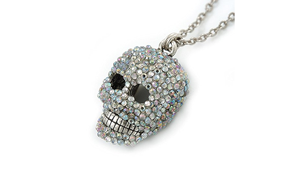 Avalaya AB Crystal Skull Pendant 