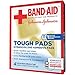 Band-Aid Brand Of First Aid Products Tough Pads , 2.8 Inches By 2.4 Inches, 4 Count