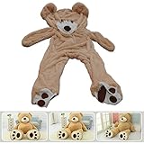 78"(6.5 Feet) Giant Teddy Bear Cover ( Only Outer Shell with Zipper ) 200cm (Toy)