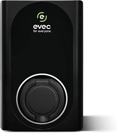 evec VEC01 EV Charger Type 1 Type 2 7.4kW Untethered Wall Mount