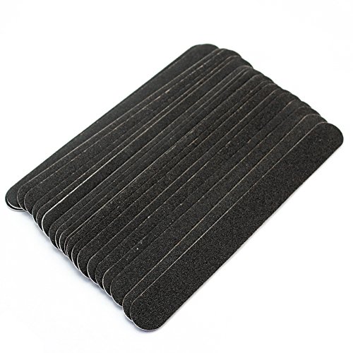 20Pcs Useful Double Sided Black Sanding Nail Files Professional Manicure Tool