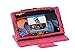 Lenovo TAB3 8 Case, 2016 Lenovo TAB3 A8 8 inch Tablet Model #TB3-850F Slim Folio Stand Protection Case by i-UniK with Bonus Stylus (Cute Pink)