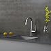 KRAUS Oletto Single Handle Kitchen Bar Faucet in Chrome Finish, KPF-2600CH
