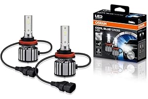 KIT LED COOL BLUE CROSS H8/H11/H16 OSRAM - 64211CW CBC - Potência 23W - Tensão 12V - 2 anos de Garantia - 6000K Branca Azulada