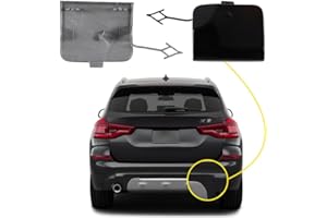 GOHOLY Car Rear Bumper Tow Hook Cover Compatible with BMW X3 G01 G08 2018 2019 2020 Trailer Cover Cap 51127498525 Small Lid Towing Eye Cap