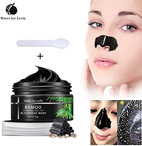 Blackhead Remover Mask,Peel Off Black Mask,Clear Pores &Acne,Activated Charcoal Cleansing Removal Strip Mud Mask 100g (A1)