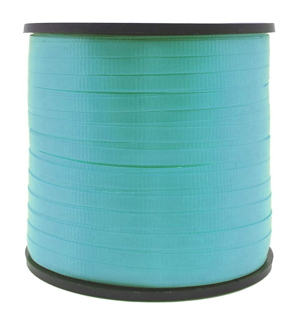 Caribbean Teal Curling Ribbon (91 Meters) 1 Count - Vibrant & High-Quality Ribbon, Ideal for Gift Wrapping, Decor & Crafting