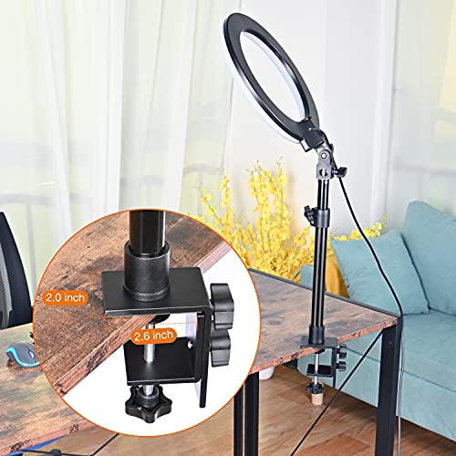 Yesker Heavy Duty Desk Mount Stand, 13.2" to 22.2 inch Adjustable