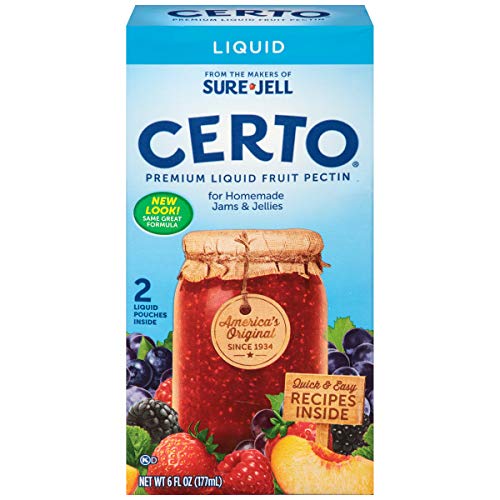 Sure Jell Certo Premium Liquid Fruit Pectin (6oz Boxes, Pack of 4)