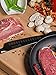 KESSAKU Santoku Knife - 7 inch - Dynasty Series - Razor Sharp Kitchen Knife - Forged ThyssenKrupp German High Carbon Stainless Steel - G10 Garolite Handle with Blade Guard
