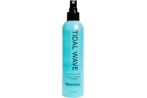 TSG Sea Salt Tidal Wave Spray for Texturizing & Volumizing Curly Hair, Men & Women, Hair Spray for Thick Wavy Beach Hair