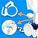 UNC7E 12Pack Sweep Hose Attachment Clamp for Cleaner B15 Replacement, Compatible with Polaris Pool Cleaner 180,280,360,380,480,Polaris Clip b15 Replacement