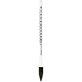 Vee Gee 6603-1 Specific Gravity Hydrometer, 1.000 to 1.220 Specific Gravity Range, 0.002 Subdivision, 305 mm Length, 60 Degree F Standard Temperature