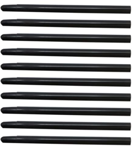 Aprilsunnyzone Pennini Di Ricambio Per Wacom CTL460, CTH460, CTH461, CTH661, CTH-480, CTH-480S, 10 Pezzi In ABS, Con Strumento, Nero
