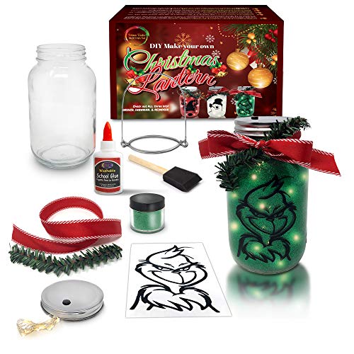 Mason Jar Lantern Craft Kit DIY Make Your Own Lantern Jar Craft