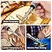 Fuyit 42Pcs LCD Wood Burning Kit, Pyrography Pen with Various Temperature Control, Wood Burner Craft Tool for Wood Burning, Soldering, Carving, Embossing