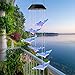 Wind chimes outdoor, gifts for mom, solar wind chimes ,Heart wind chime ,outdoor decor, mom gifts,mom borthday gift,gardening gifts,grandma gifts, color wind chimes solar,windchimes unique outdo