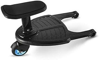 Mini Buggy Board mit Sitz, Stehbrett, Fnova Sitz abnehmbar und montierbar, ideal für kleinere Kinderwagen (enthält Bedienungsanleitungen)