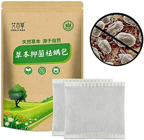 10pcs/Pack Dust Mite Killer Natural Mite Eliminator Pouch for Bed Sheet Pillow Couch Bedding