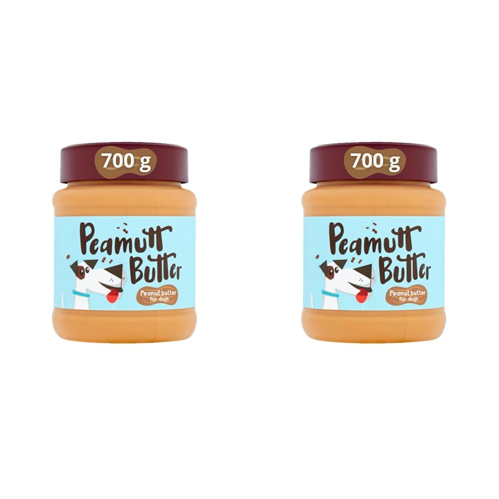 Duerr's Peanut Butter for Dogs | 1 x 700 g | No Sweeteners | Perfect Dog Treat | Peanut Butter for Dogs (Pack of 2)