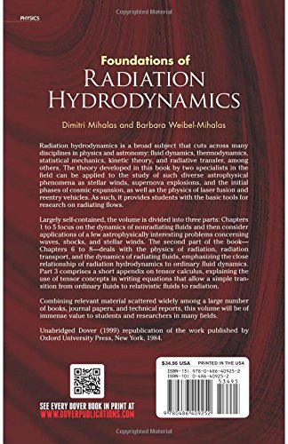 Foundations of Radiation Hydrodynamics (Dover Books on Physics) - //medicalbooks.filipinodoctors.org