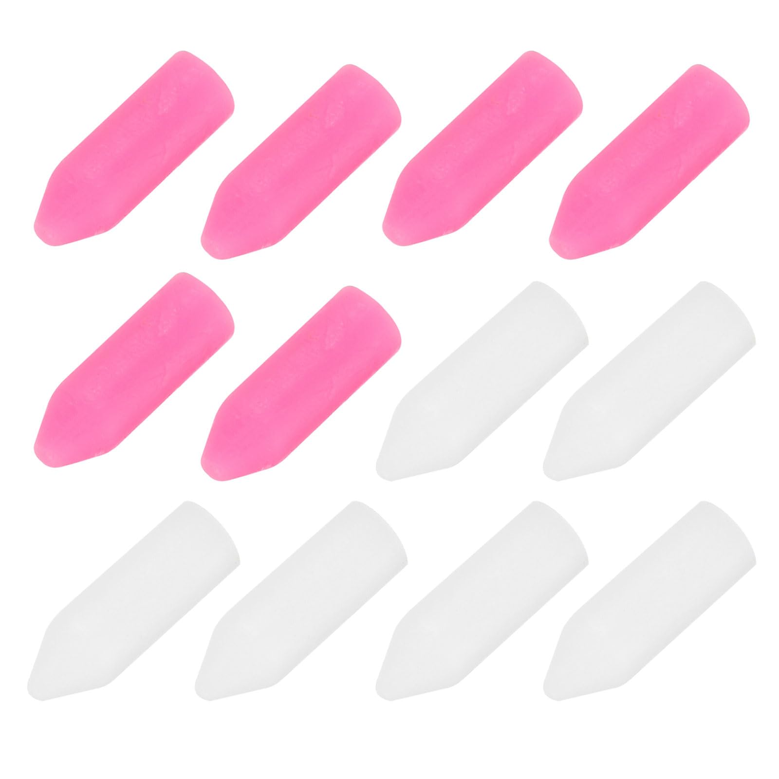 PATIKIL Diamond Art Painting Wax Clay, 12 Packs Diamond Art Accessories Wax Clay Tool for Diamond Art Nail DIY Craft, Pink White