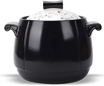 DYR Cazuela, Llama Abierta Anti escaldado Cazuela/Cerámica de Alta